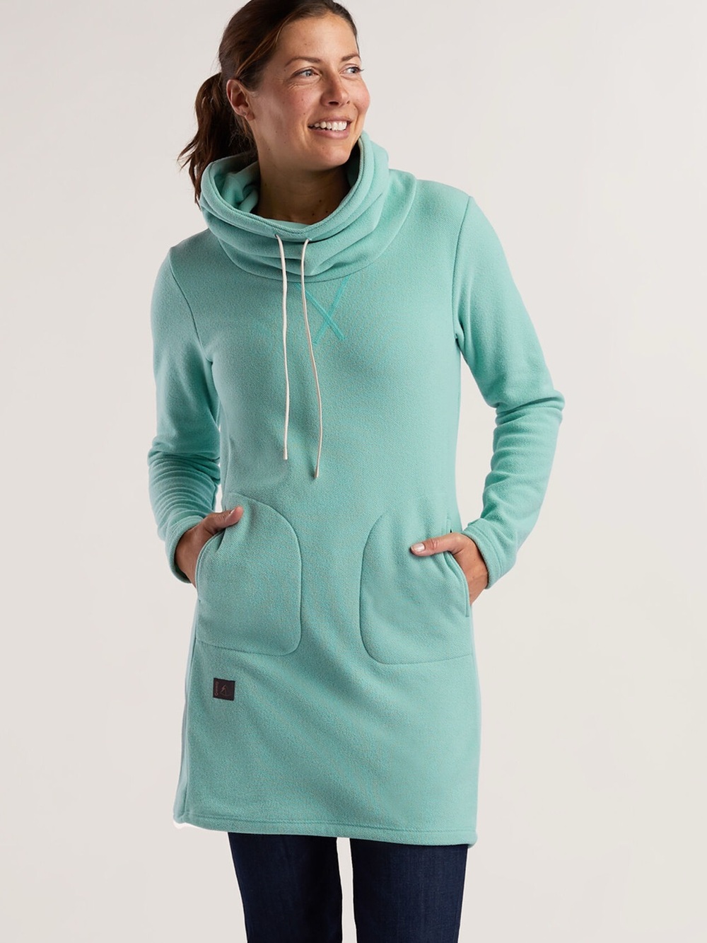 Deso | Long Sleeve Small Batch Fleece Mini Dress